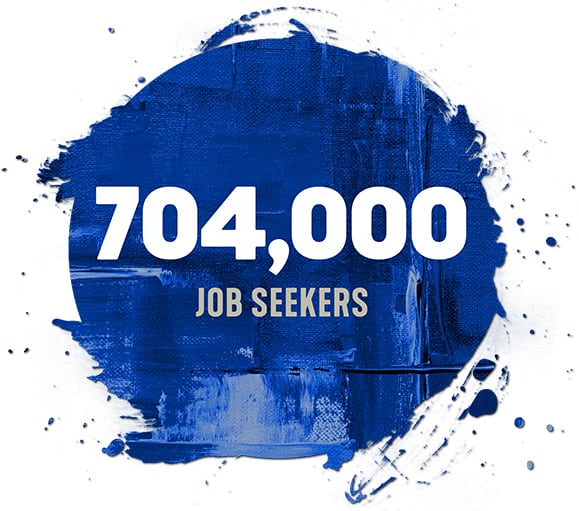 704,000 Job Seekers 704,000 Job Seekers