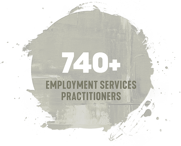740+ Employment Services Practitioners 740+ Employment Services Practitioners